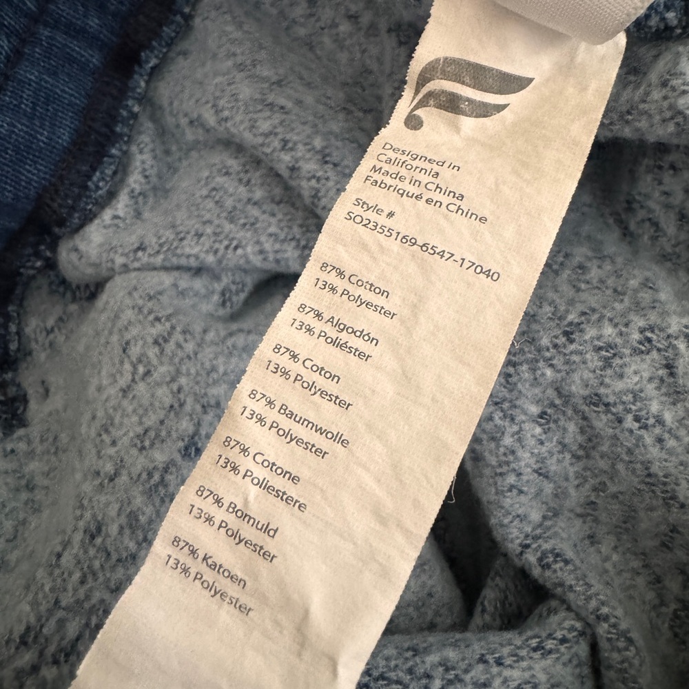 Fabletics Blue Sweat Set - Picture 10 of 11